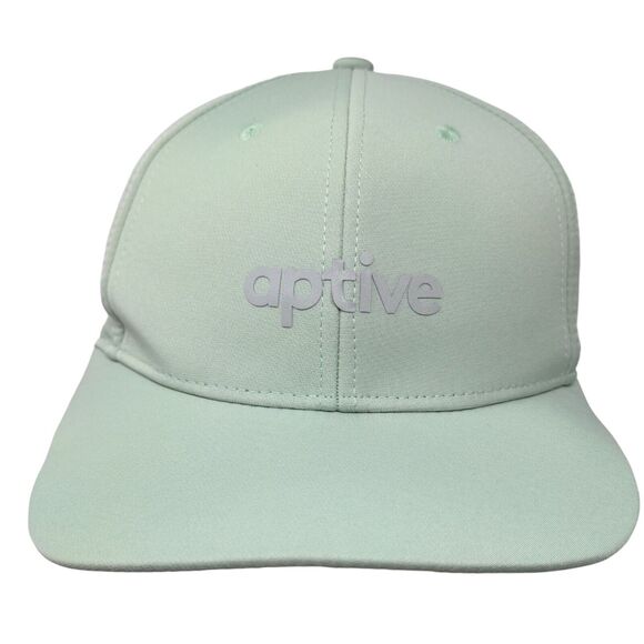 Aptive Environmental Slideback Hat Green One Size Laser Cut 6 Panel - Picture 1 of 8